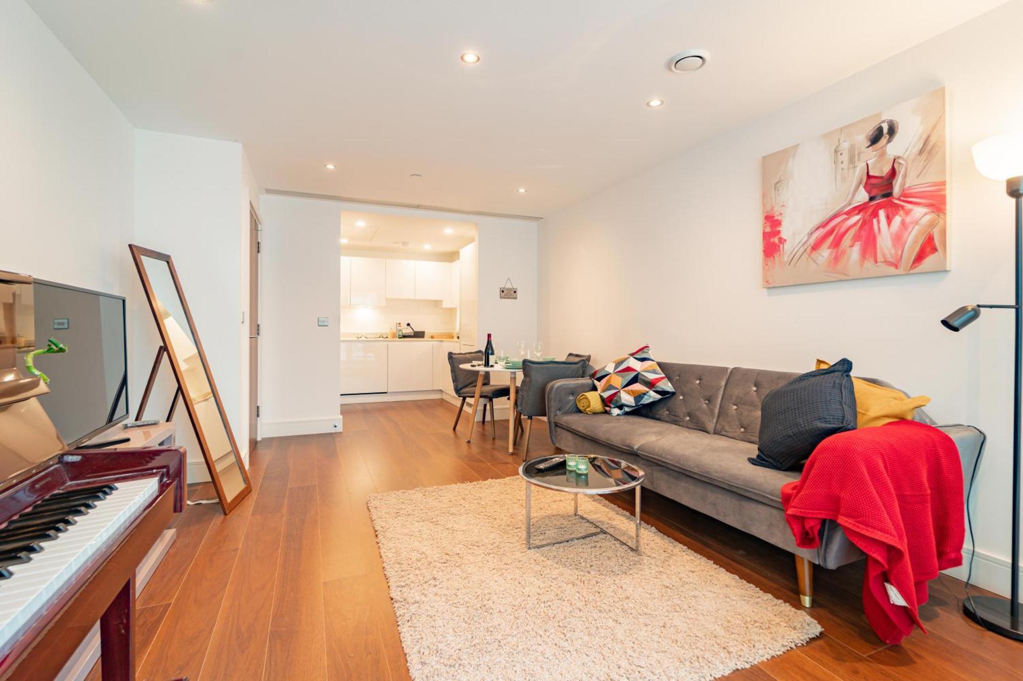 Stylish And Comfortable Canary Wharf Apartment Perfect For Long Stays London Exteriör bild